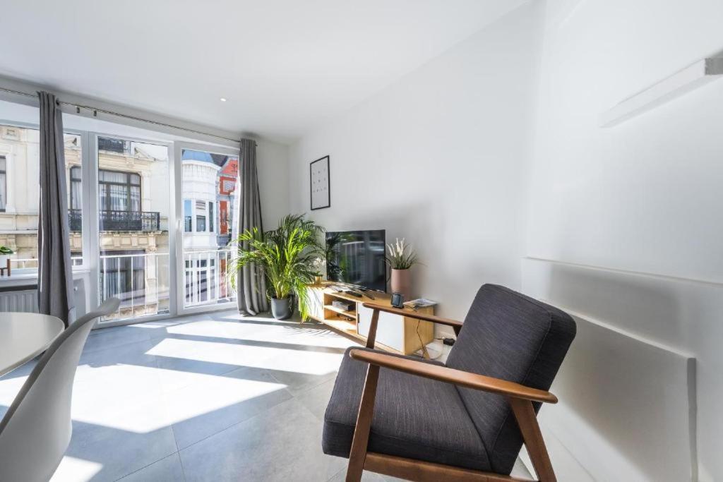 Luxury Apartment With Free Parking Oostende Exterior foto